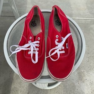 Vans Authentic - Red - Mens 13